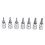 13Pcs Chrome Vanadium Torx Star Bit Socket Set 1/2", 3/8", 1/4" 5