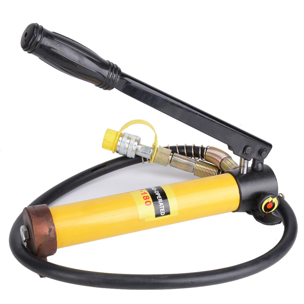 10T Manual Hydraulic Jack Pump Steel Set