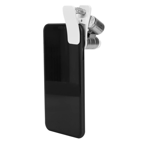 60X Mini Microscope Magnifying Glass LED Counterfeit Detector Pocket Loupe 2