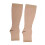 Unisex Open Toe Knee High Socks with 3-Level Compression, Lightweight 3