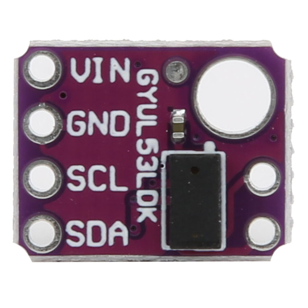 Gy-530 Vl53l0x Tof Laser Distance Sensor Module 10.5X13.3mm Purple 8401392474806