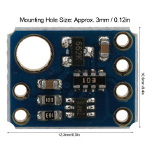 GY-530 VL53L0X ToF Laser Distance Sensor Module 2.8-5V Blue