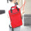 Red Double Strap Drum Stick Bag, Thickened Cotton, Multi-Function Storage 5