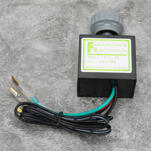 10A 24V Car Air Conditioner Electronic Thermostat Switch Temperature Control 2