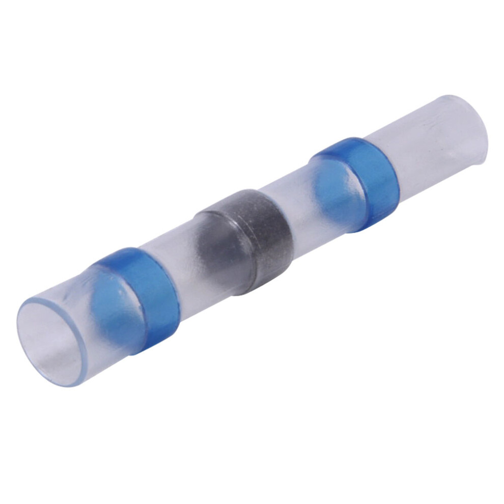 Heat Shrink Solder Sleeve Connectors 50 Pack Waterproof Butt Terminals 16-14Awg 9351392476357