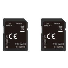 2X A218 V19 Navigation Card for - CLA-CLASS From 2014- Europe Map 2022/2023 A218 906 2404 Map Card