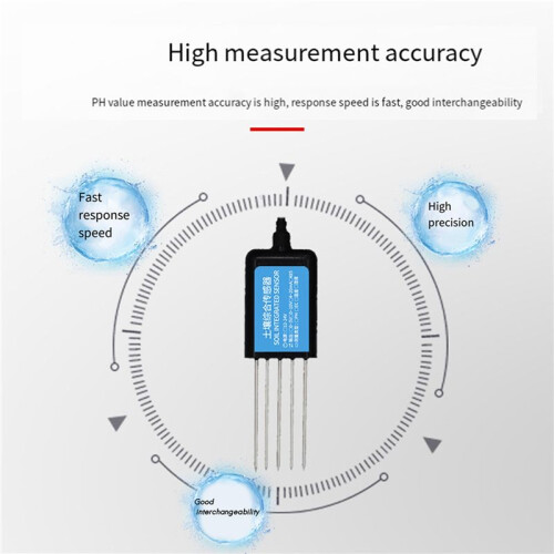 3X 7 in 1 RS485 Soil Temperature Humidity Sensor PH Conductivity Nutrient Salt Nitrogen Phosphorus Potassium Transmitter 2