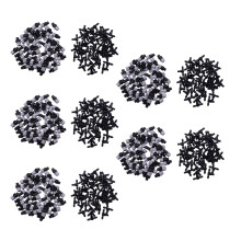 500Pcs(250 Pairs)Garden Irrigation Kit Adjustable Dripper Connection Tee Joint Water Irrigation Drip Irrigation Kit