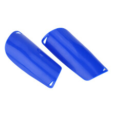 Adult Soccer Shin Guards Blue M Lightweight Leg Protector Fits S, M, L