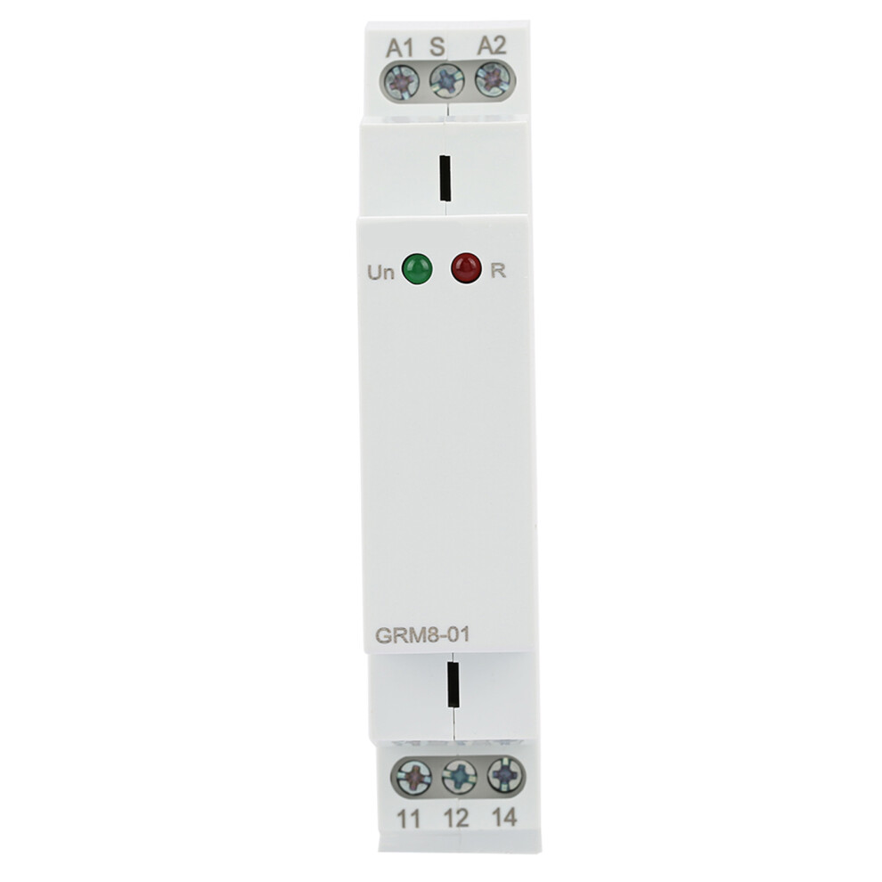 Grm8-01 Impulse Relay Latching Memory Relay Ac/Dc 12-240V Compact Design 5071392479687