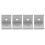 Corner Angle Brackets for Aluminum Profile 3030 4pcs White Fasteners 2