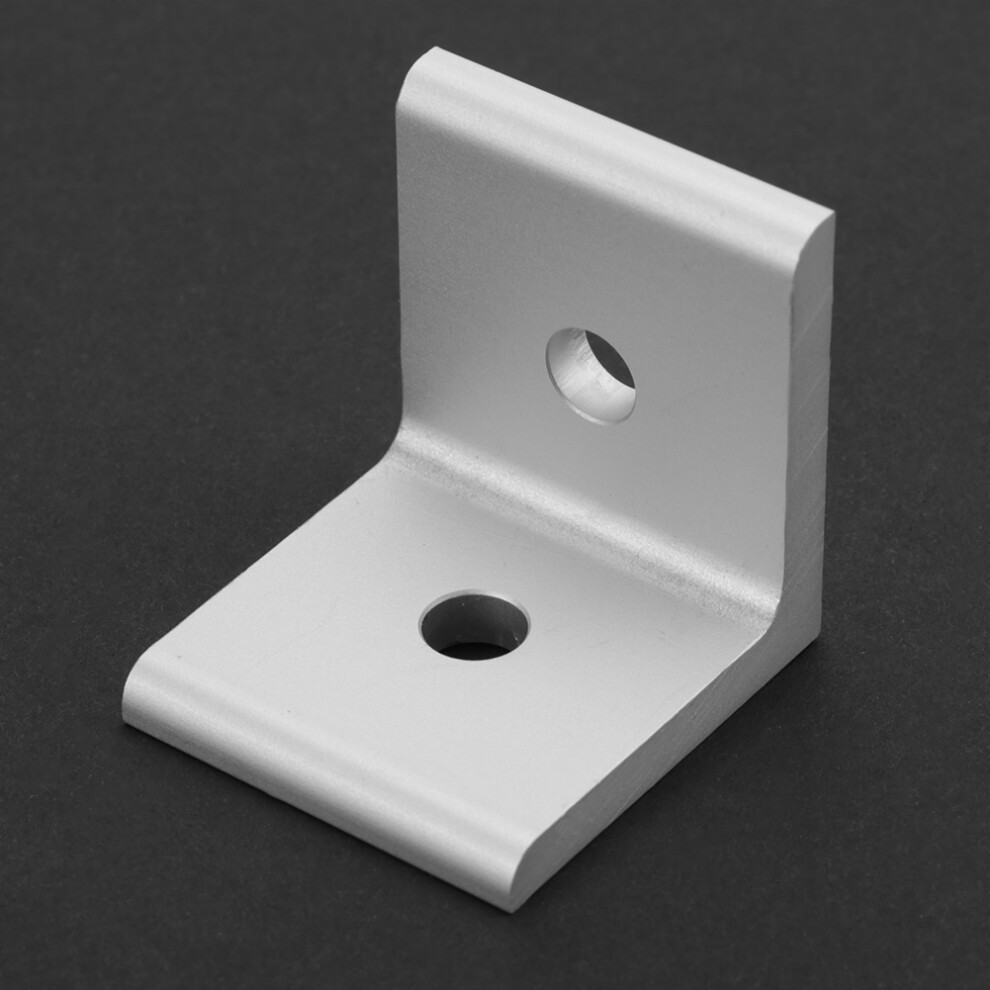 White Aluminium Corner Brackets 4Pcs For 3030 Profile Diy Frame Connectors Au 8411392728731
