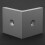 Corner Angle Brackets for Aluminum Profile 3030 4pcs White Fasteners 7