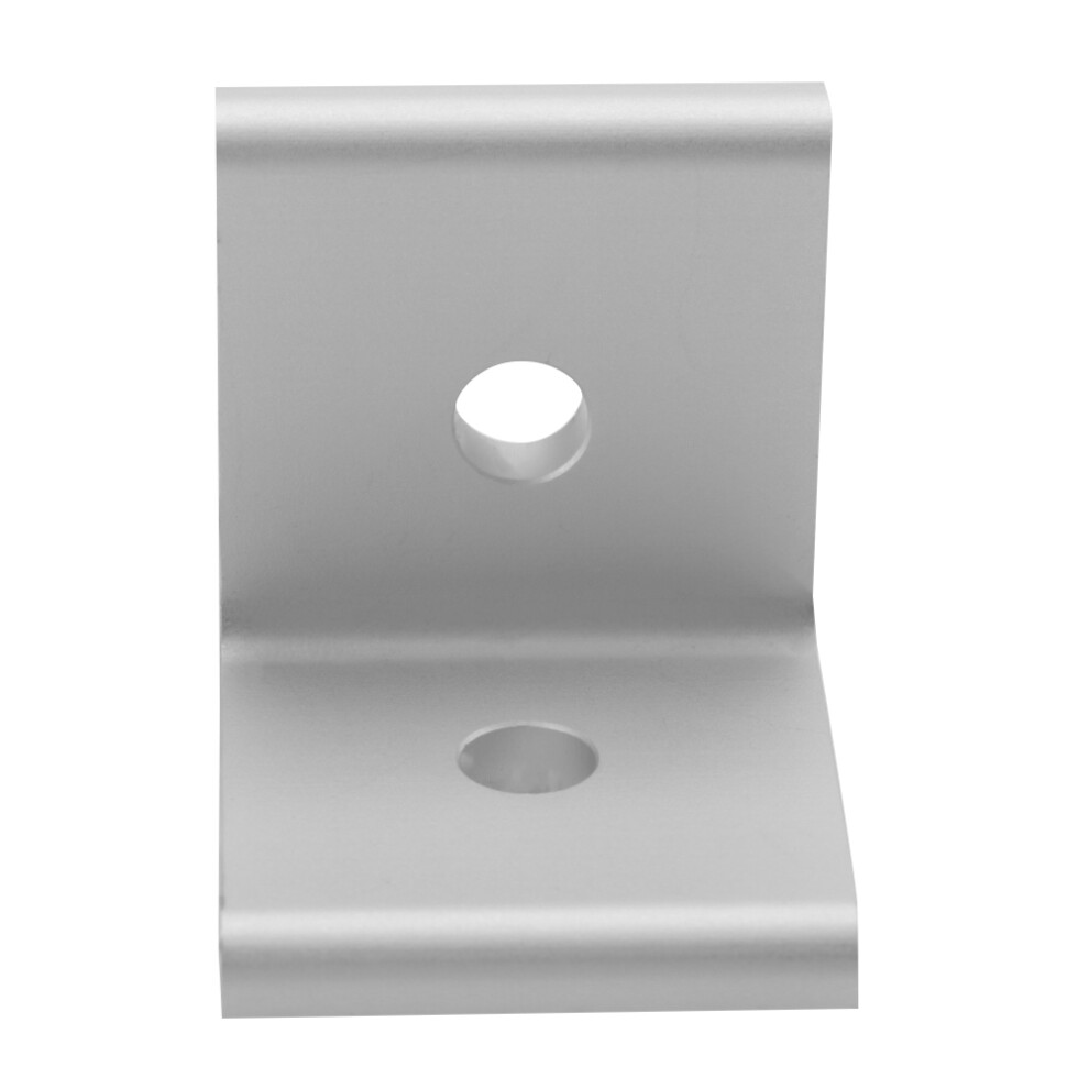 4 3030 Angle Connectors Aluminium White