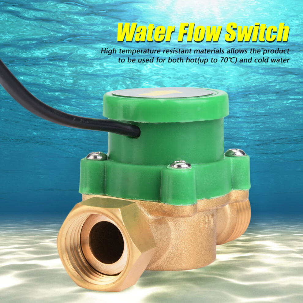 G1/2 Water Pump Flow Sensor Switch 220V, Ht-200 Model 8731392729027
