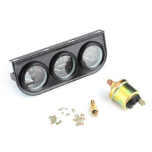 3-in-1 52mm Car Gauge Kit 8-16V NPT