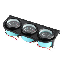 2in Triple Car Meter 8-16V NPT 1/8in
