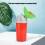 Tragbares Baby Urinal Rot 3