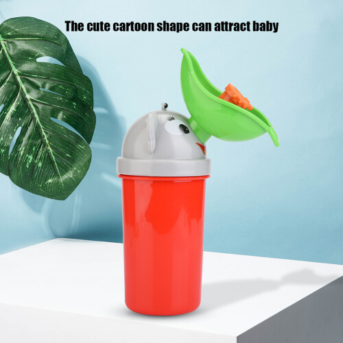 Tragbares Baby Urinal Rot 2