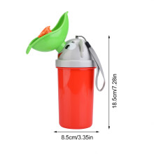 Portable Baby Potty with Carry Bag Red