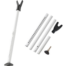 Apartment Door Blocker Adjustable Door Stop-Two sets of white