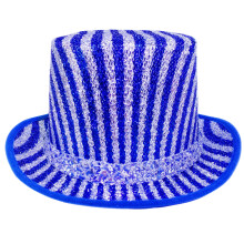 Stylish Colorful Sequined Belt Magicians Top Hat Classical-RBL