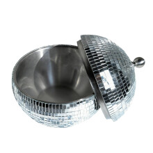 Decorative Ice Bucket In Disco Ball Shape Beverages Coolers