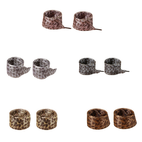Women's Leopard Design Sheer Gauze-red leopard print 120cm 1