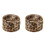 1 Pair Leopard Print Sheer Gauze-Yellow leopard patte 160cm 1