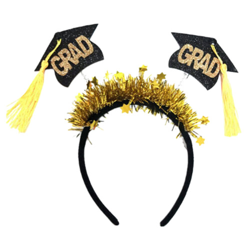 School Student Graduation Hat Mini Headwear Sequined-GD1129E23E