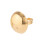 Moderner geometrischer Ring, Punk-ästhetische-Mattgold 3 1