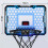 Electronic Scoreboard With Flashing Light Basketball Hoops-Red 3