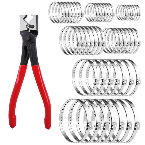 Durability Nonrust Steel Hose Clamp Plier Easy Installation-A