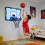 Electronic Scoreboard With Flashing Light Basketball Hoops-Red 6