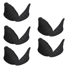 5 Paar Schuhhalter-Schutzvorrichtungen verhindern-Schwarz S