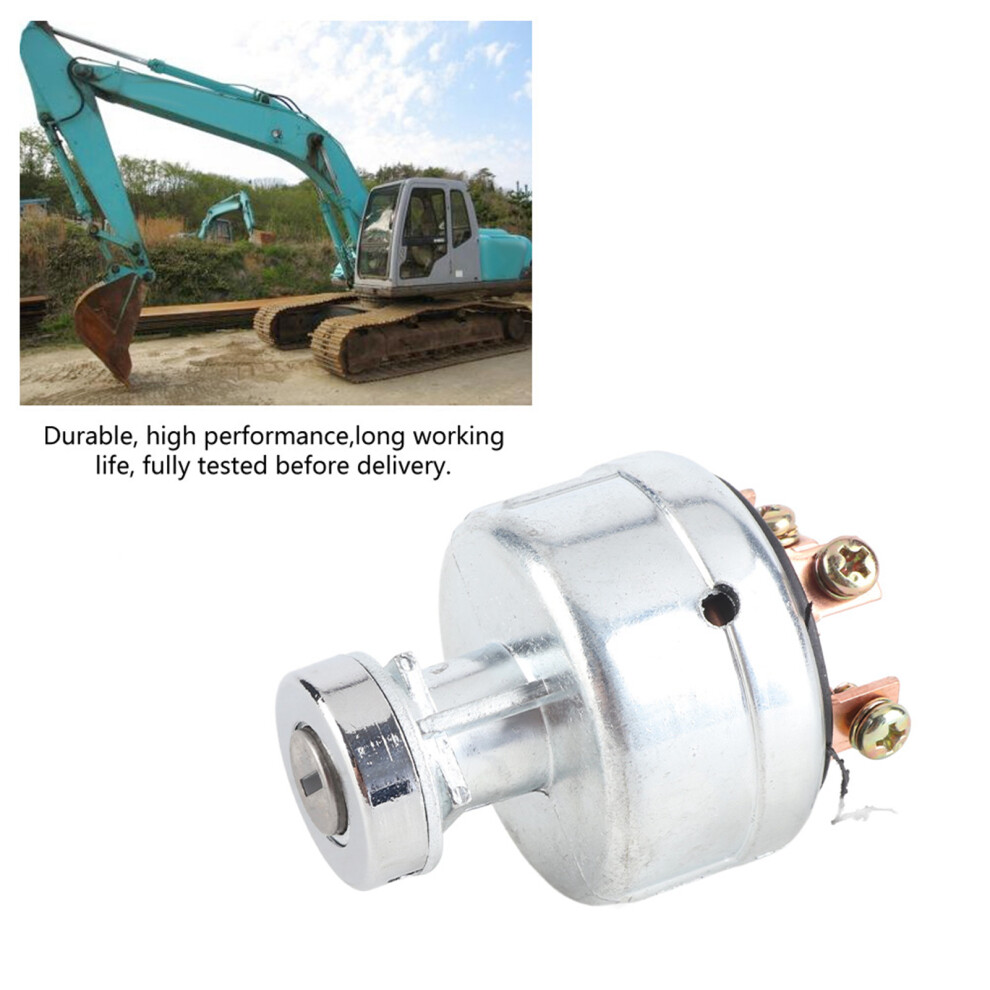 Kobelco Sk120-5 Ignition Key Switch 6 Pin 7293282717794