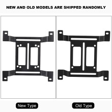 12cm Water Cooling Pump Bracket, Nickel Plated, Black