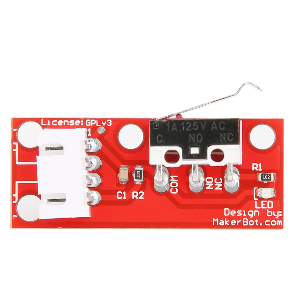 10Pcs Plastic Micro Switches With Wires, 1A/125Vac, 70Cm 9451392483338