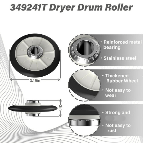Universal Dryer Repair Parts Kit Compatible Multiple Brands 1