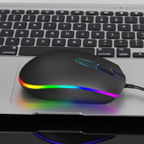 Gaming Maus Kabelgebunden RGB 3 DPI 1