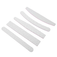 5Pcs Double Side Nail Buffer Files Set, 17.9x2.8cm, Professional Manicure Tool