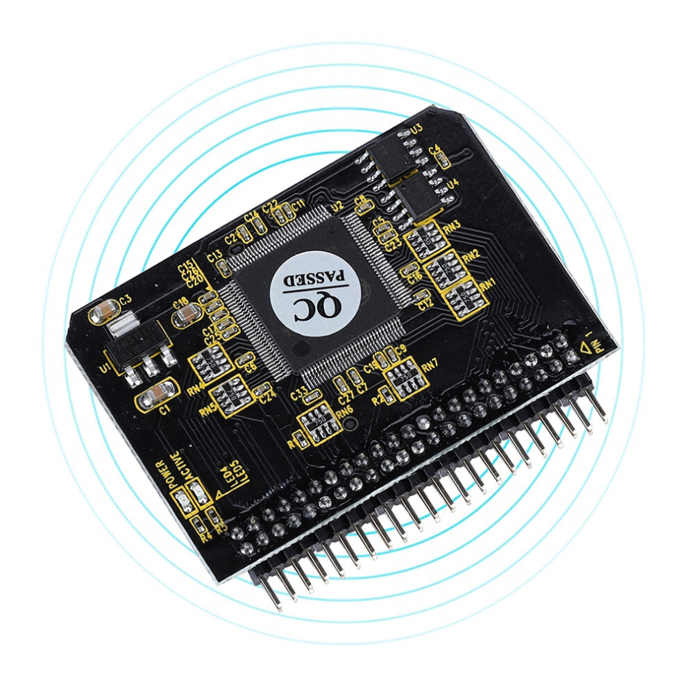 Sd To Ide Adapter For Sd/Sdhc/Sdxc/Mmc 8-64Gb, 51X41x3mm Black 5061392731236