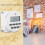 12V Programmable Digital Timer Switch, White, 6x3x6.1cm 6
