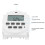 12V Programmable Digital Timer Switch, White, 6x3x6.1cm 11