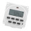 12V Programmable Digital Timer Switch, White, 6x3x6.1cm 14