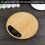 Bamboo LED Kitchen Scale 5kg/1g, 20x20x2cm, Brown 5