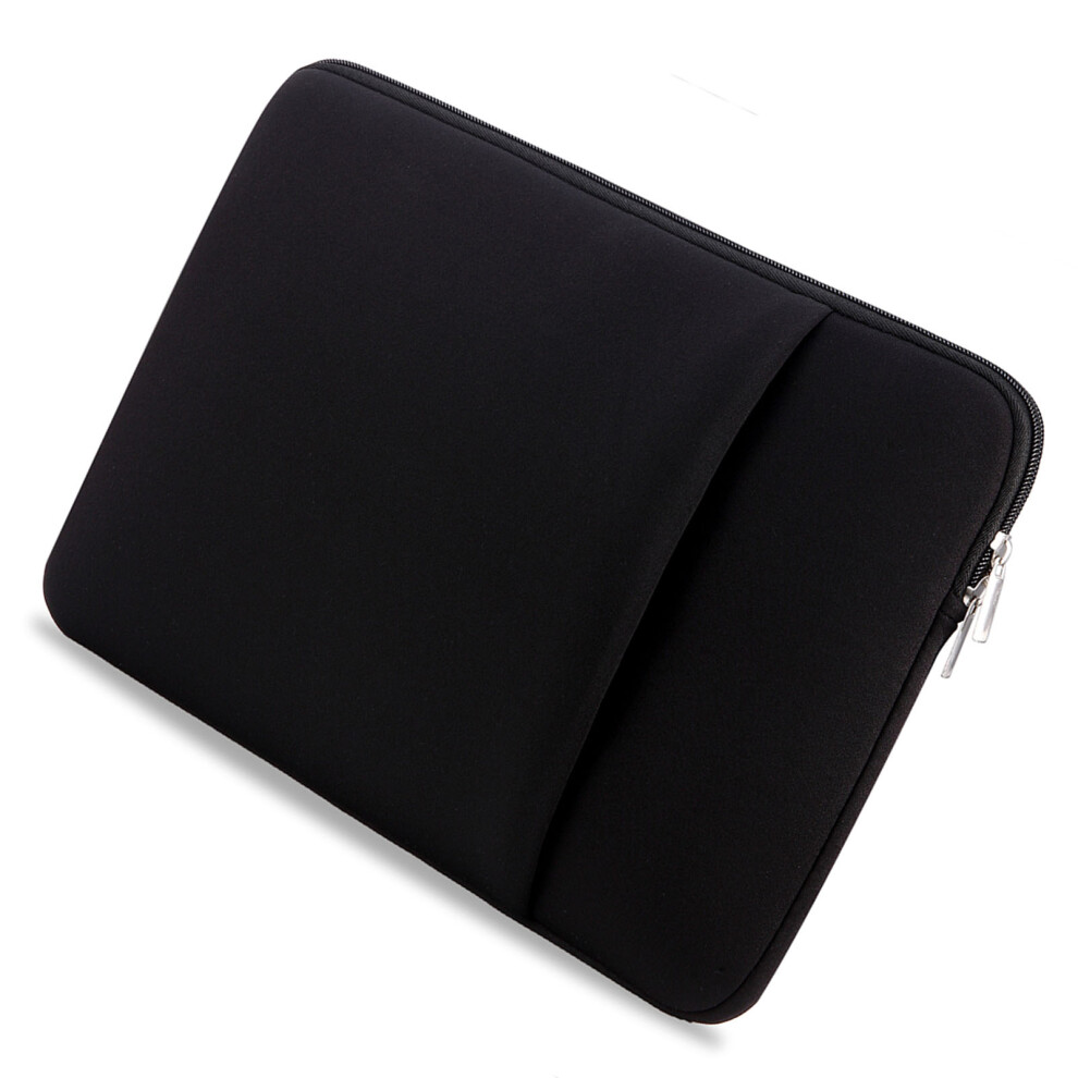 15.6’’ Laptop Case Soft Zipper Sleeve For Macbook Air Pro Ultrabook Black 7891392732159