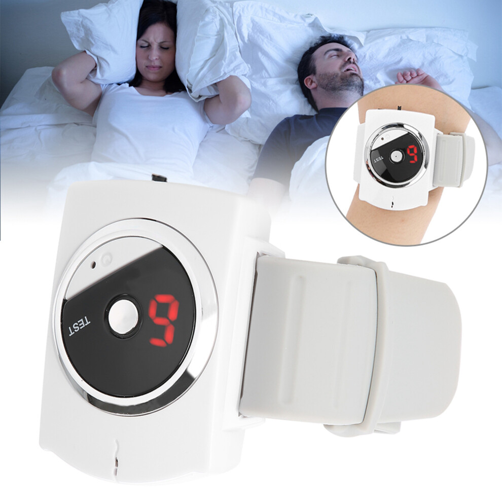 Snore Gone Wristband with Infrared Pulses, Adjustable, Silicone, Sleep Aid