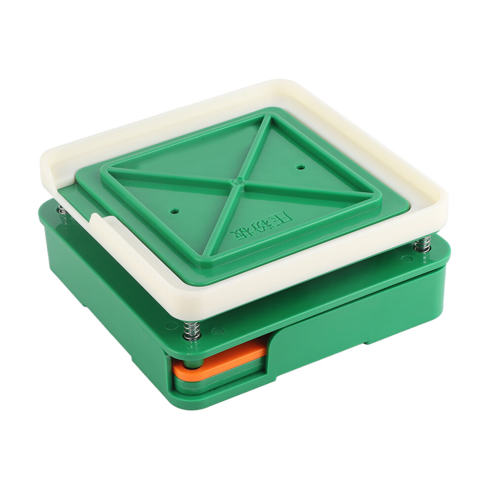 Green 100 Holes Capsule Filler Set With Powder Spreader Plates,