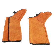 Cowhide Flame Retardant Welding Boot Cover 32cm Leg Protection